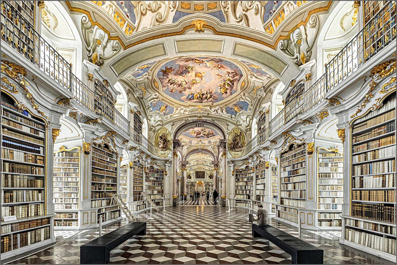 Opactwo Admont Styria Austria puzzle online