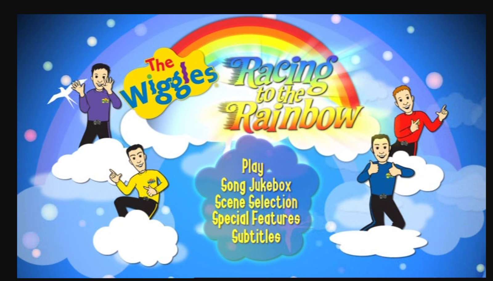 Wyścigi do menu DVD Rainbow 2006 Wiggles puzzle online