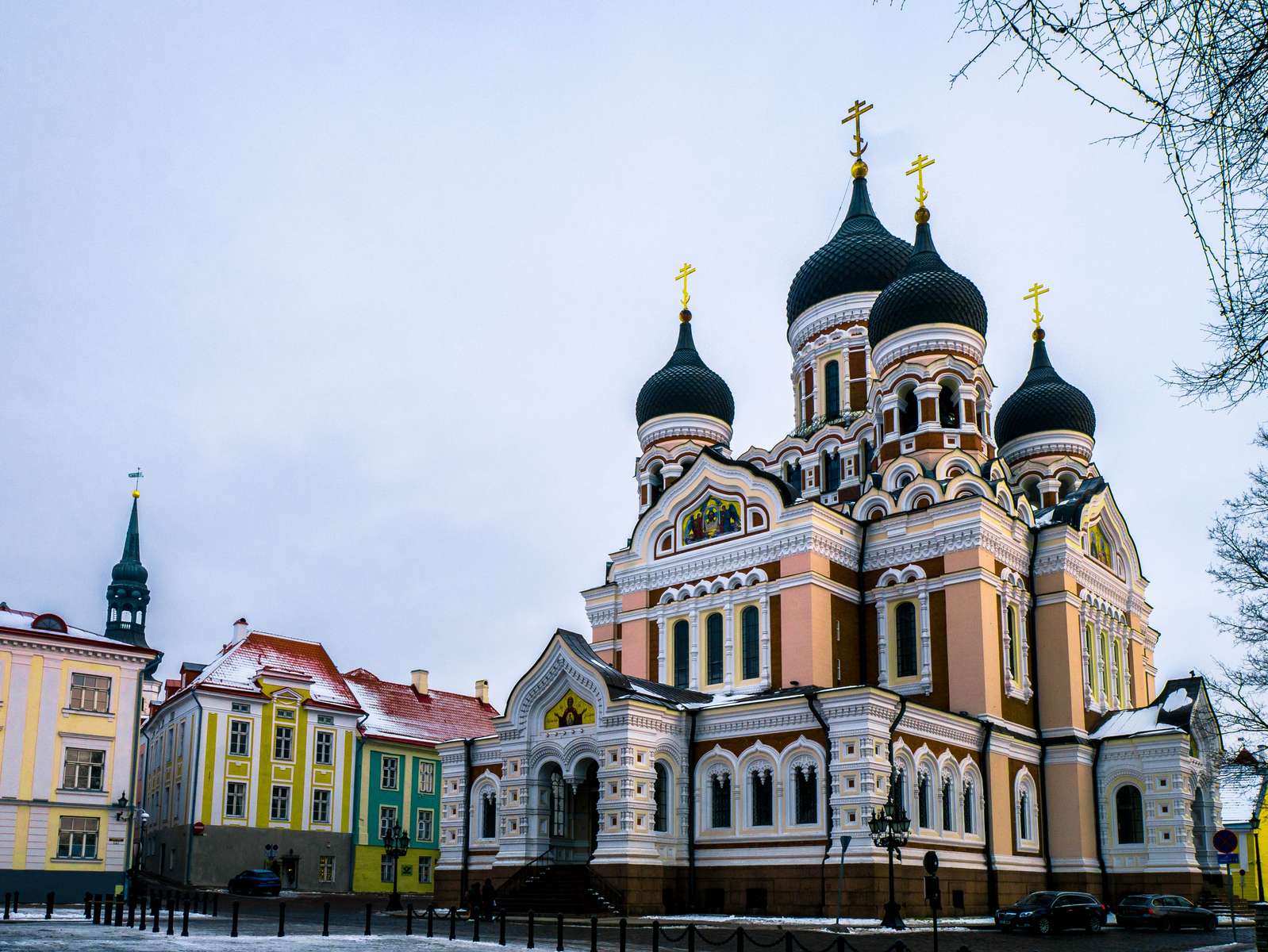 Prawosławna katedra Aleksandra Newskiego w Tallinie puzzle online