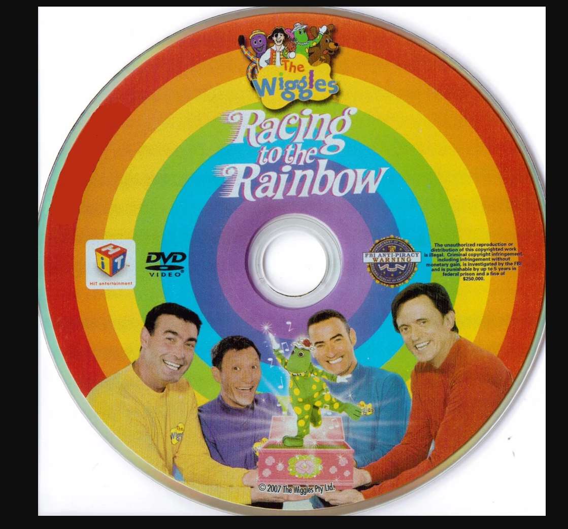 Wyścigi Wiggles do Rainbow Disc 2006 puzzle online
