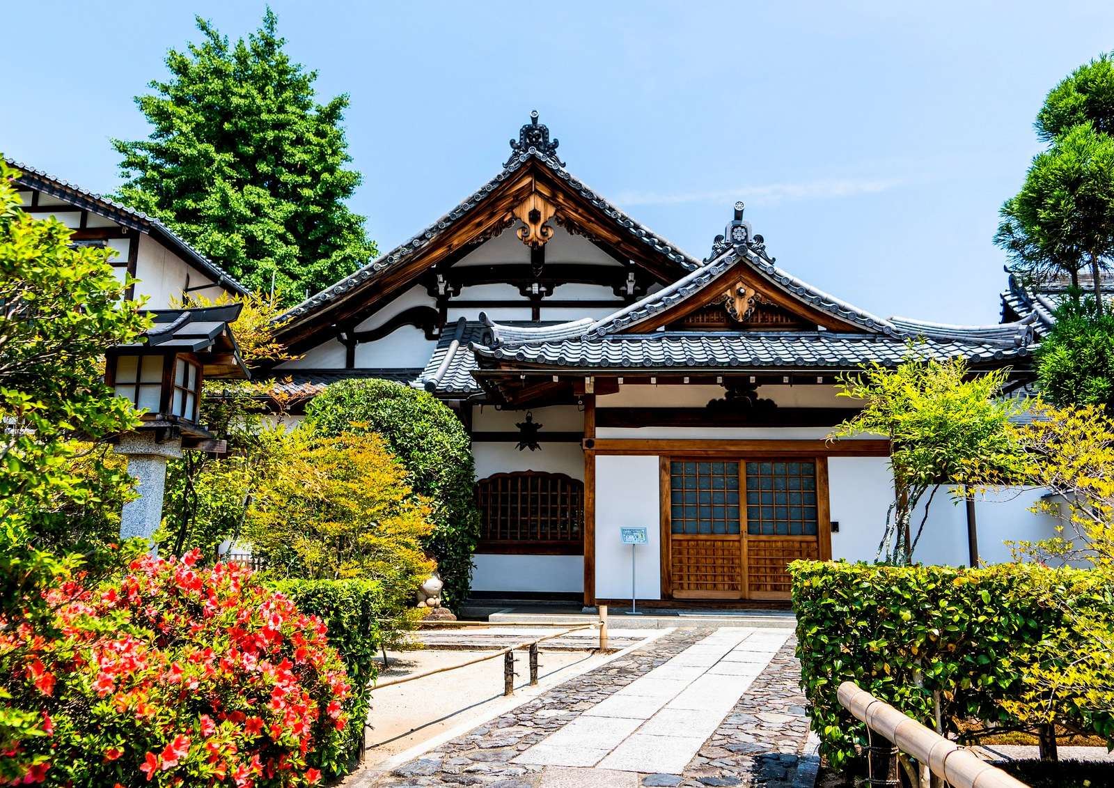Świątynia buddyzmu Zen w Kioto puzzle online