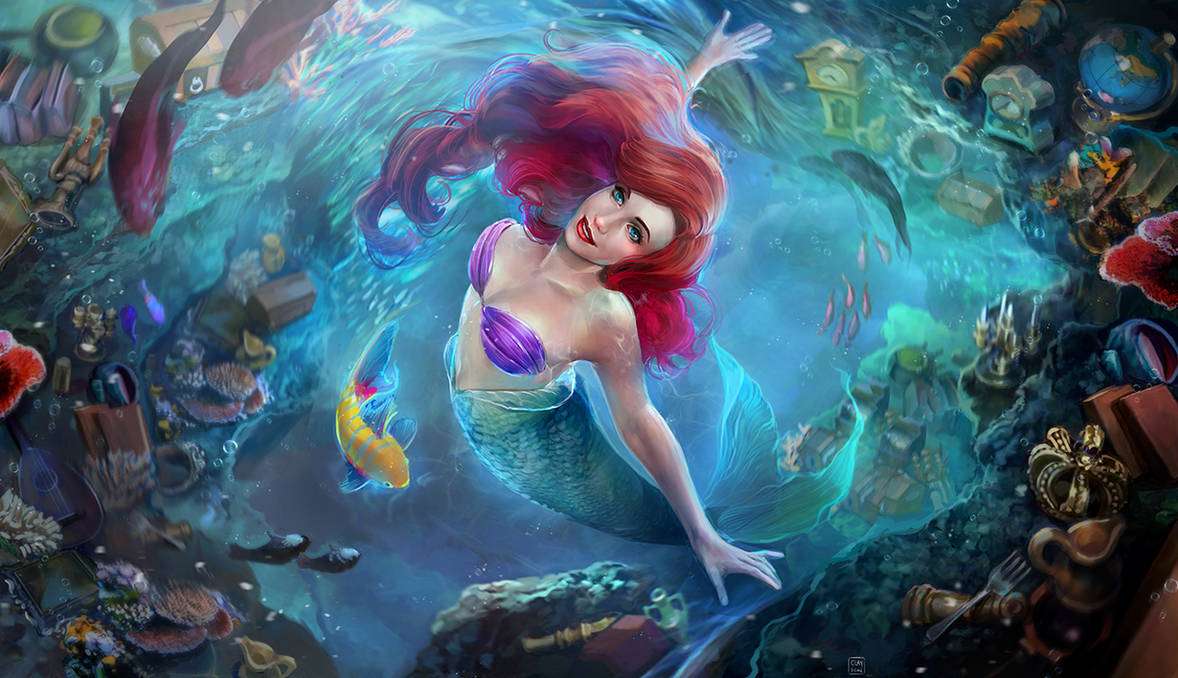 Ariel: część twojego świata puzzle online