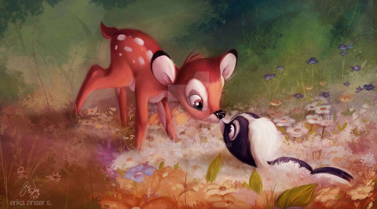 Bambi: Możesz Nazywać Mnie Kwiatkiem puzzle online