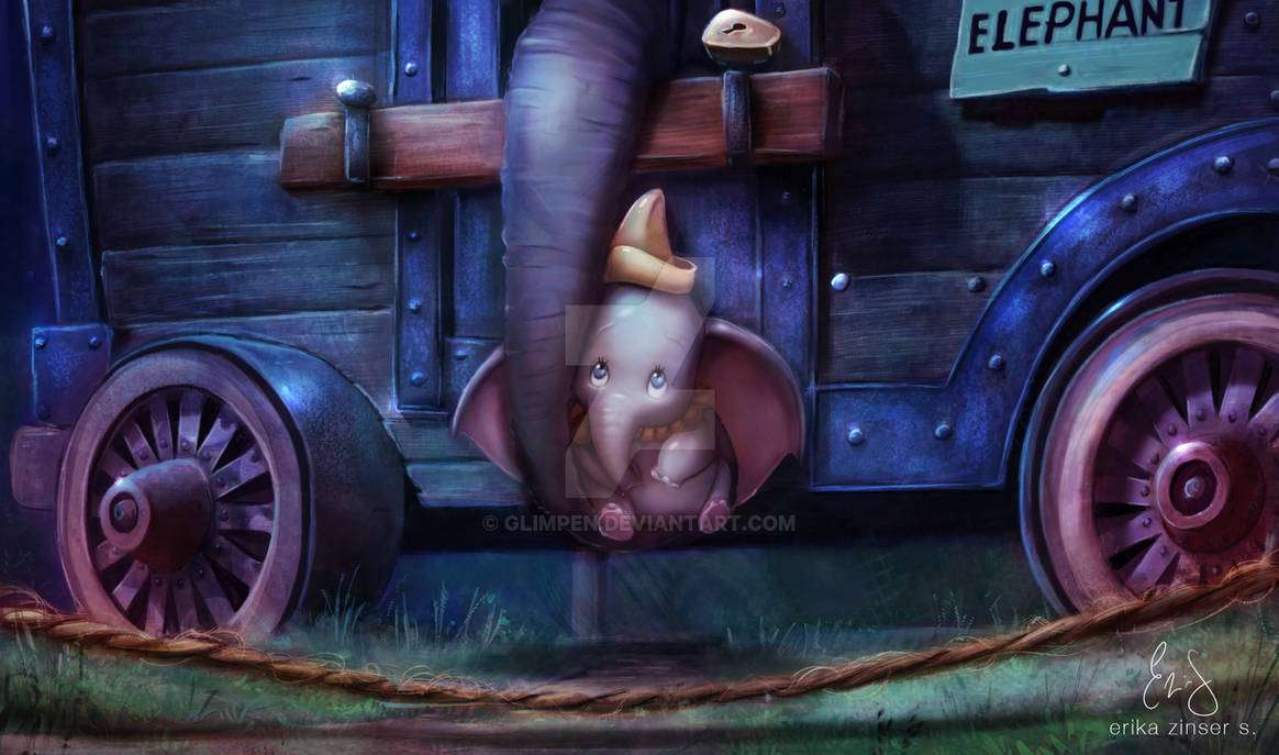 Dumbo: moje dziecko puzzle online