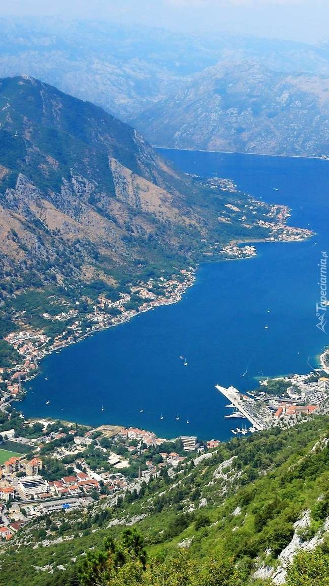 Czarnogóra Zatoka kotorska puzzle online
