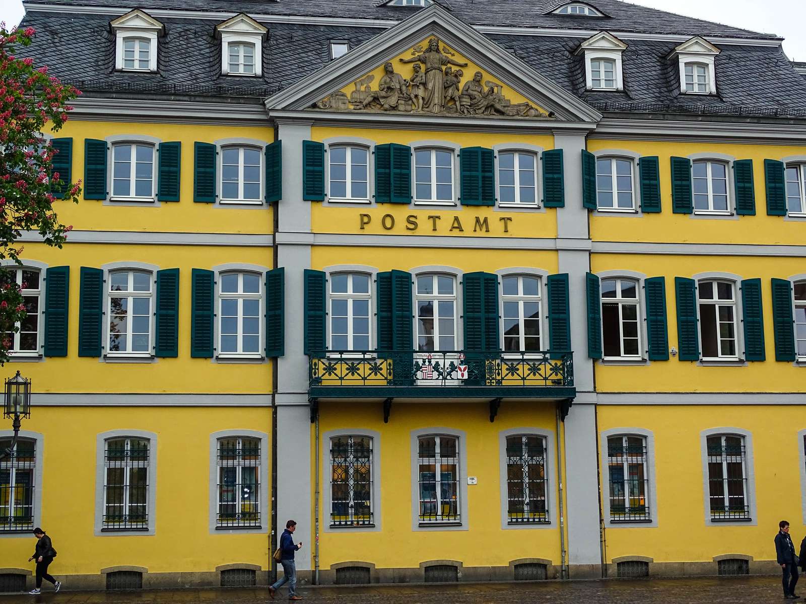 Poczta, Bonn, Niemcy puzzle online