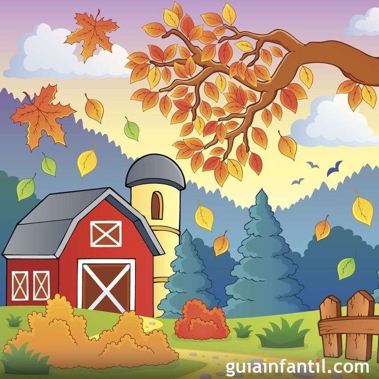 jesienny dzień puzzle online