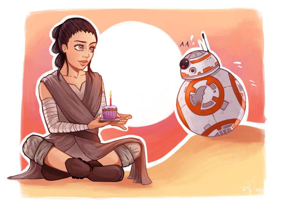 Rey’a i BB-8 puzzle online