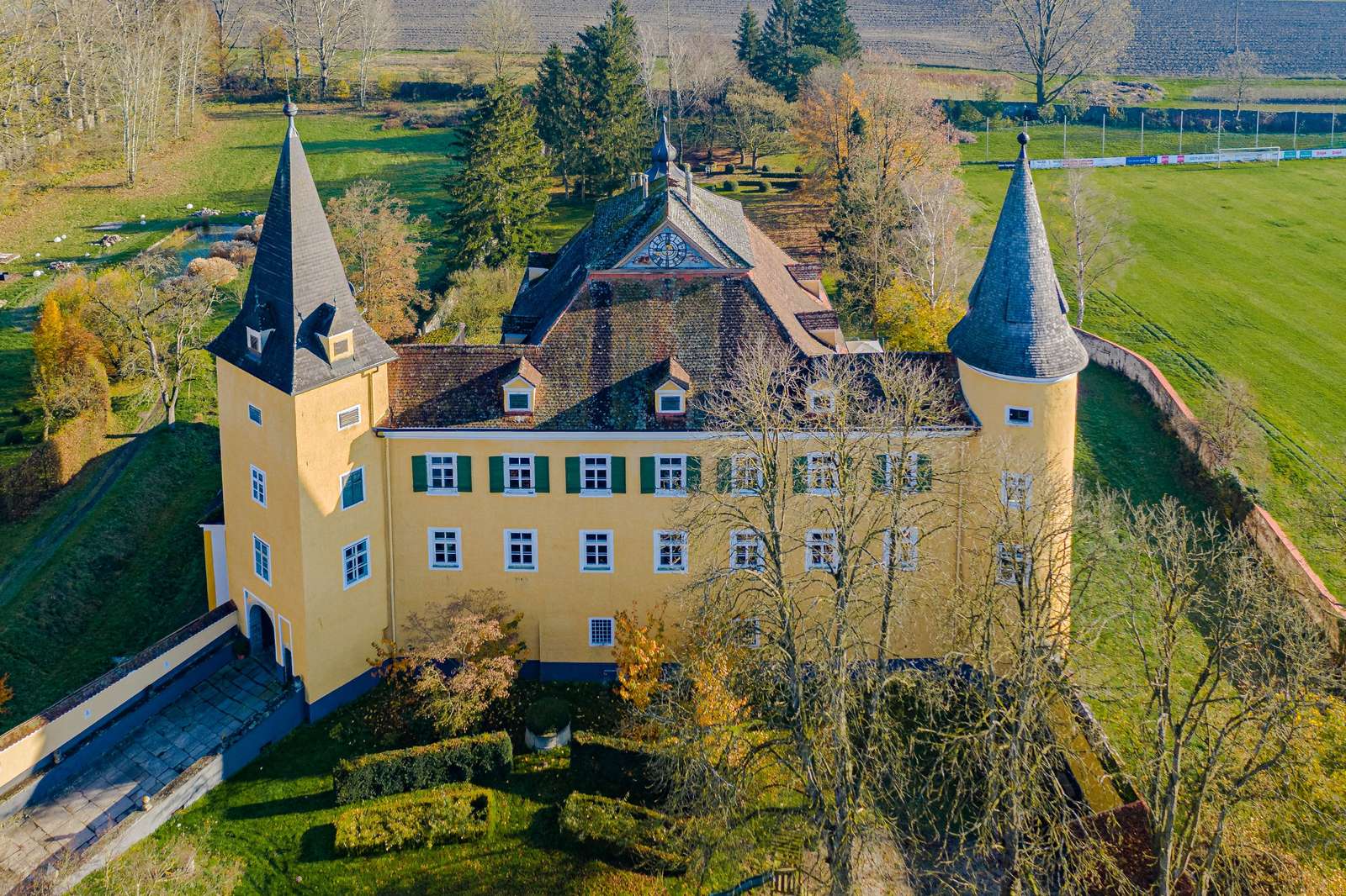 Zamek Mühldorf w Górnej Austrii puzzle online