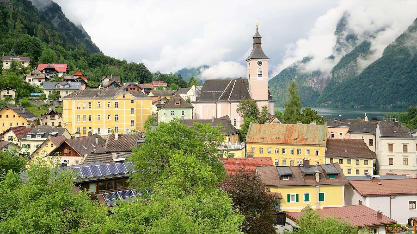 Ebensee Górna Austria puzzle online