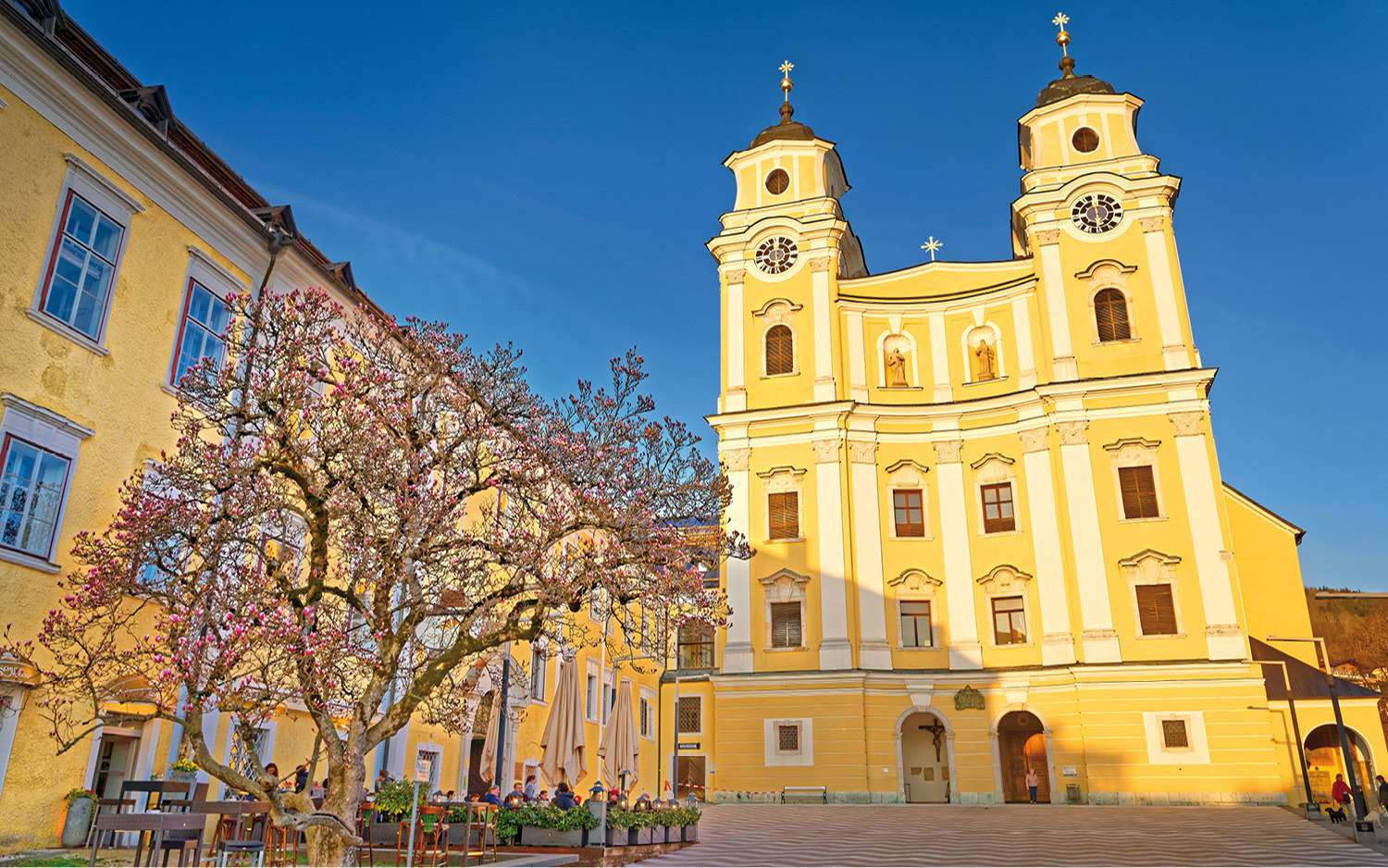 Mondsee w Górnej Austrii puzzle online