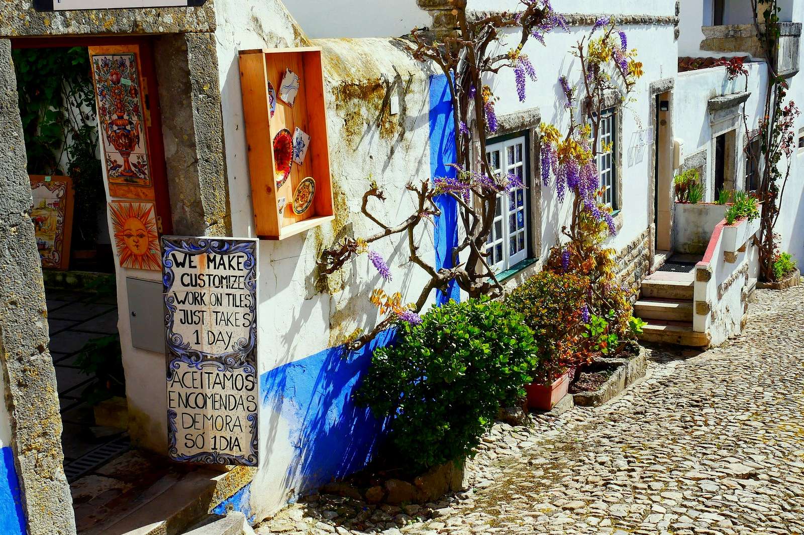 Óbidos – miejscowość w Portugalii puzzle online