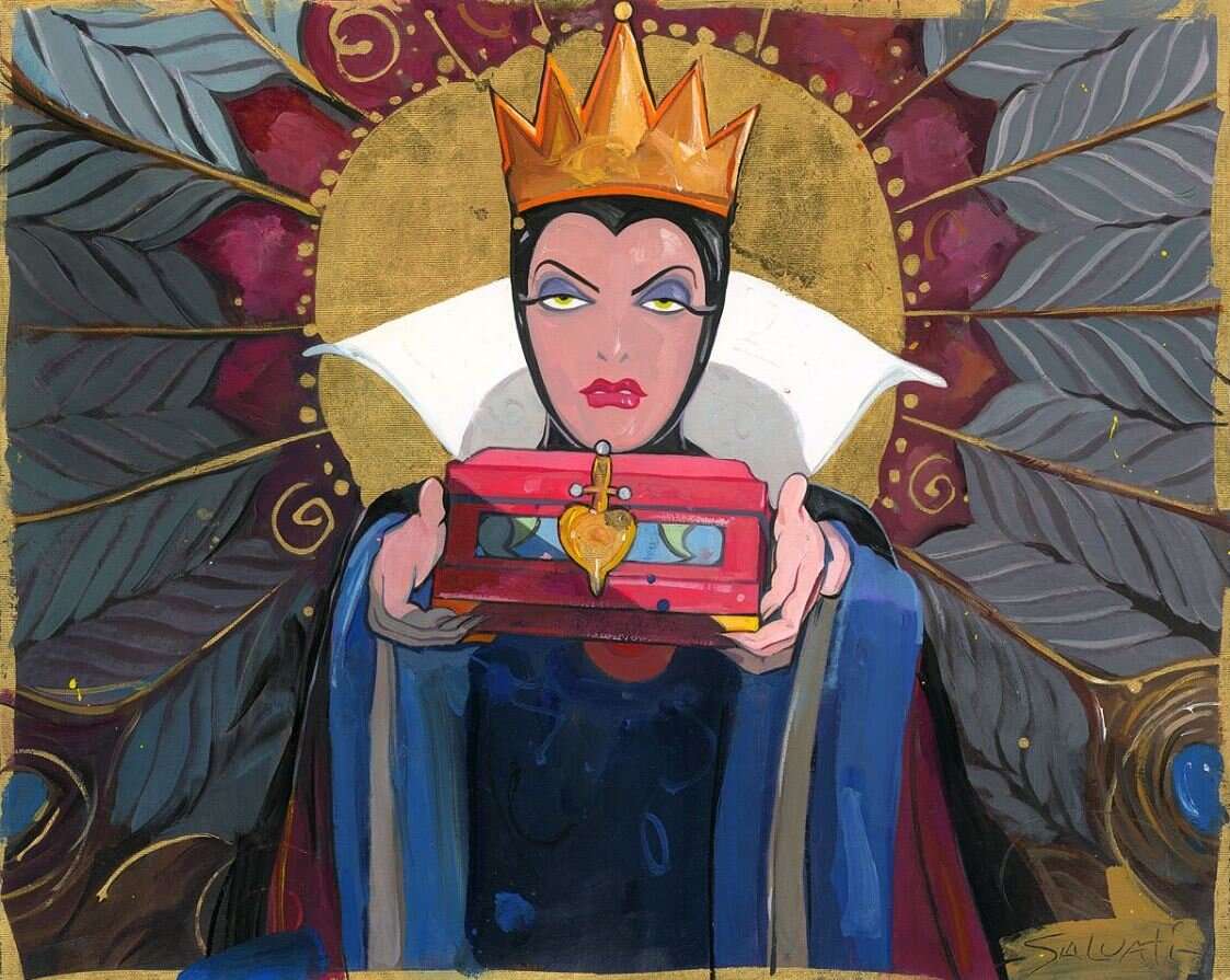 Zła królowa puzzle online