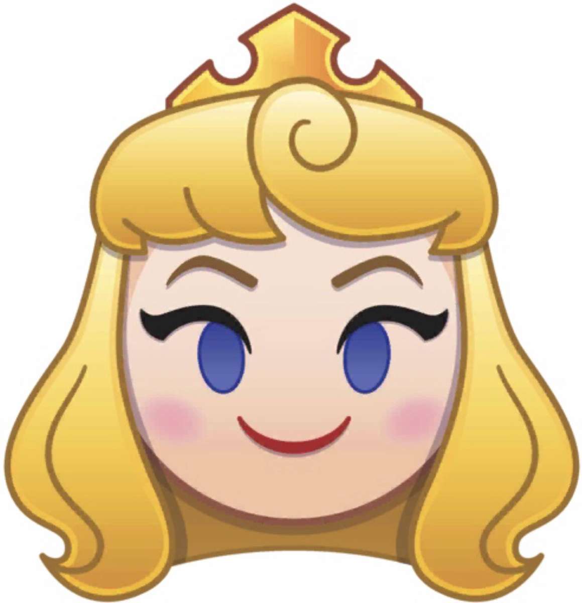 Emoji Księżniczka Aurora❤️❤️❤️❤️❤️ puzzle online
