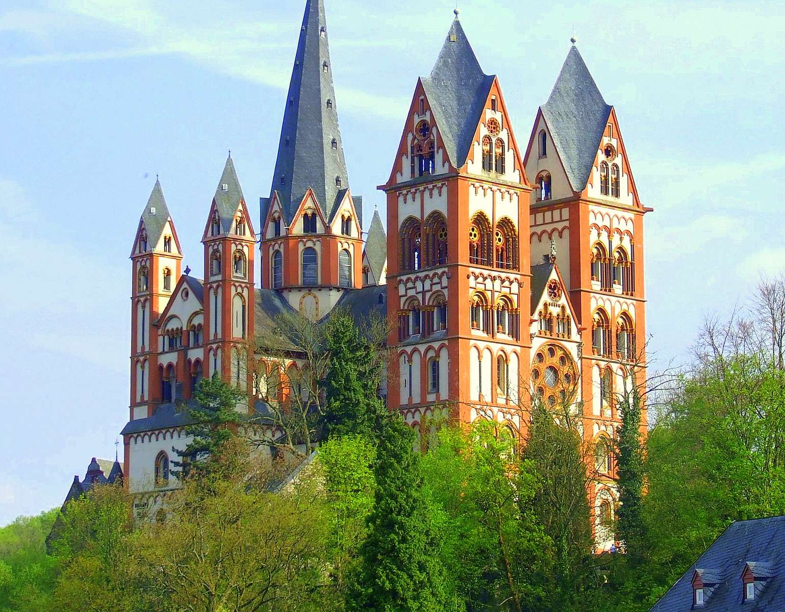 Katedra Św. Jerzego i Mikołaja (Limburg, Niemcy) puzzle online