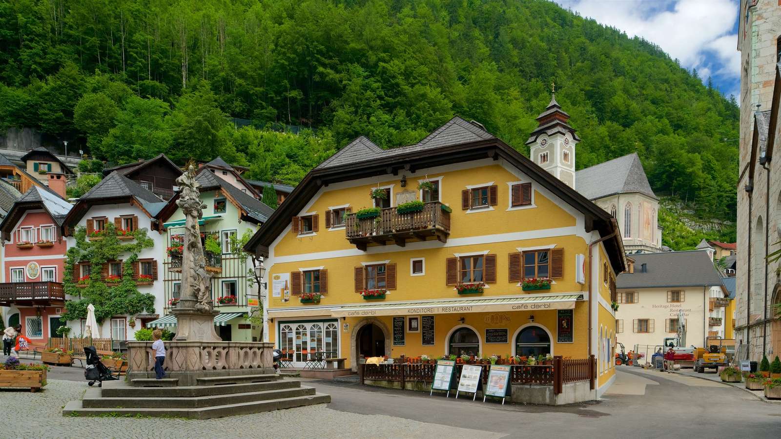 Hallstatt w Górnej Austrii puzzle online