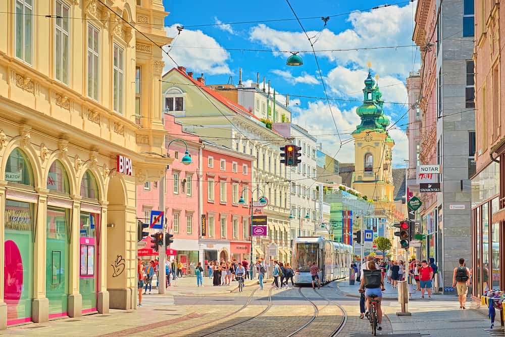 Linz w Górnej Austrii puzzle online