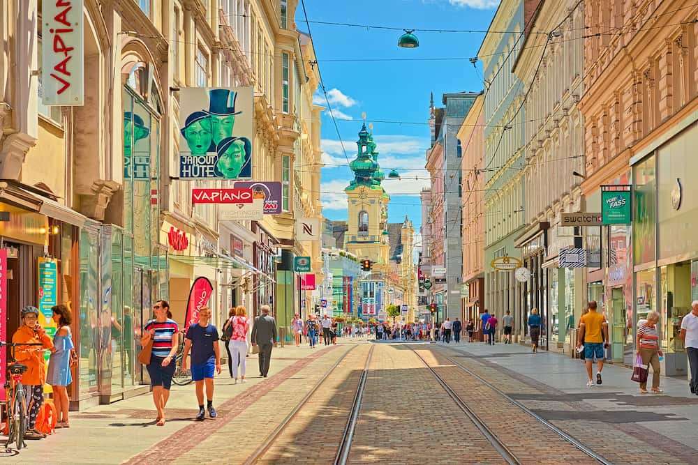 Linz w Górnej Austrii puzzle online