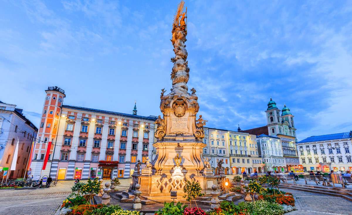 Linz w Górnej Austrii puzzle online