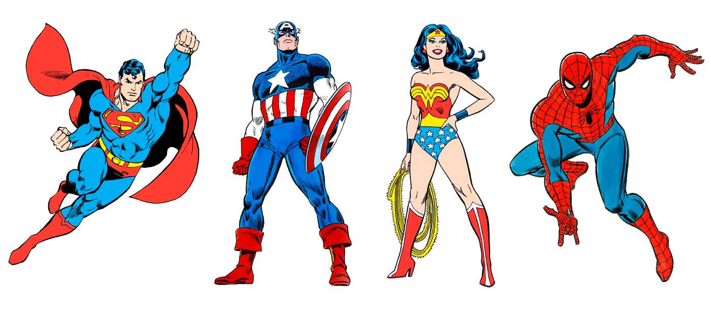 SUPERHEROS puzzle online