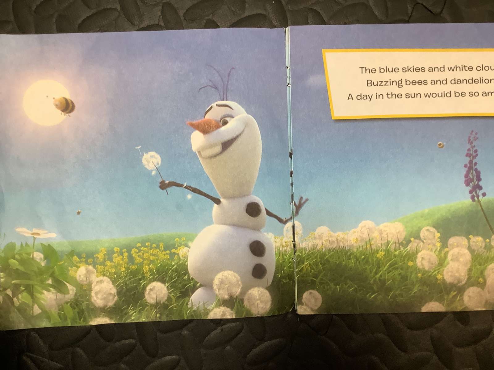 Olaf w polu puzzle online