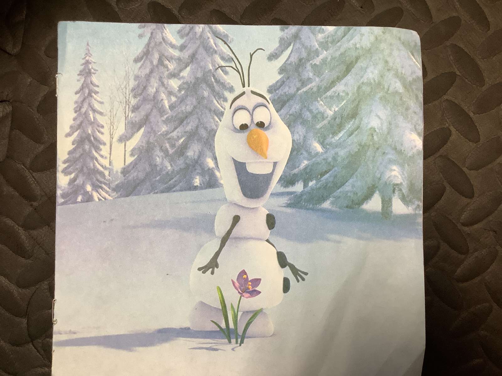 Olafa w śniegu puzzle online