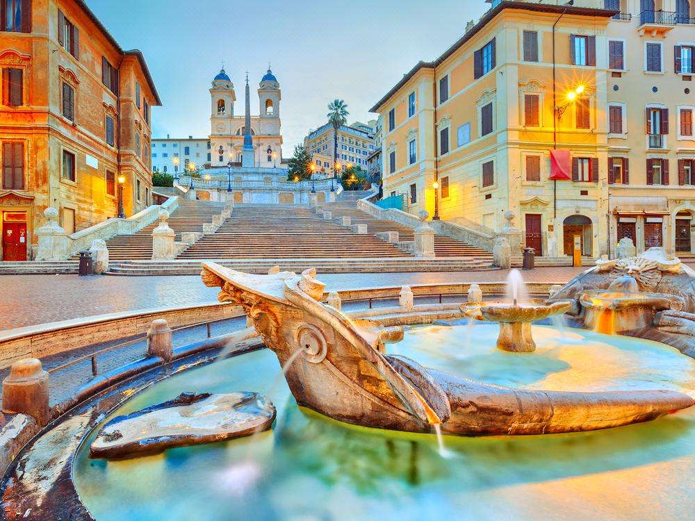 Fontanny di Trevi, Piazza Navona puzzle online