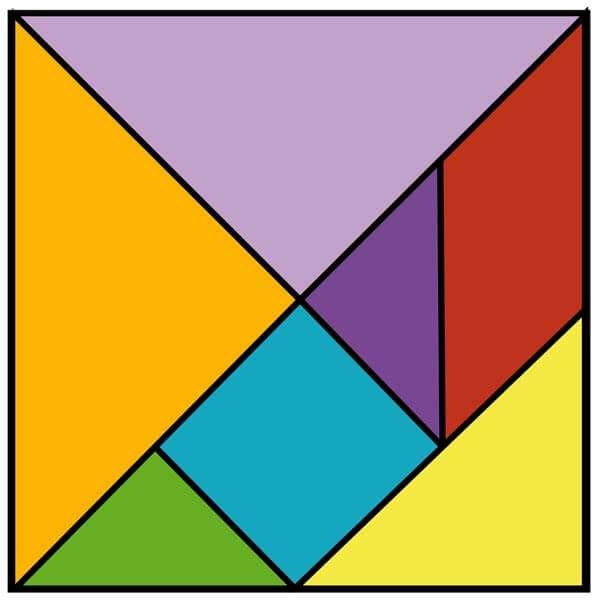 obliczyć figurę geometryczną puzzle online