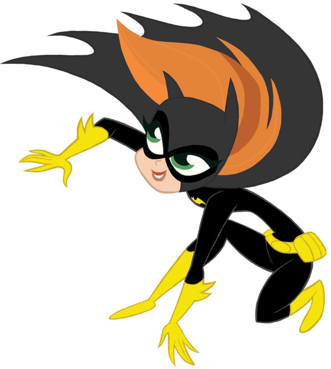 Batgirl w czarnym kostiumie❤️❤️❤️❤️❤️ puzzle online