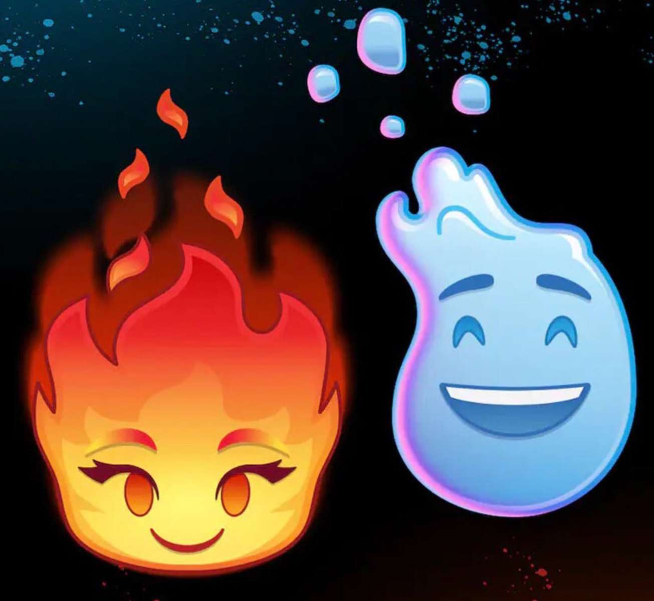 Elementarne emoji! ❤️❤️❤️❤️❤️ puzzle online
