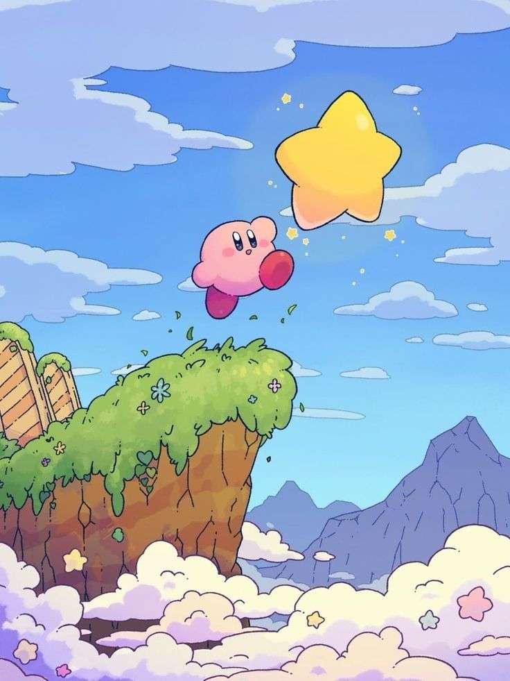 Kirby super gwiazda puzzle online