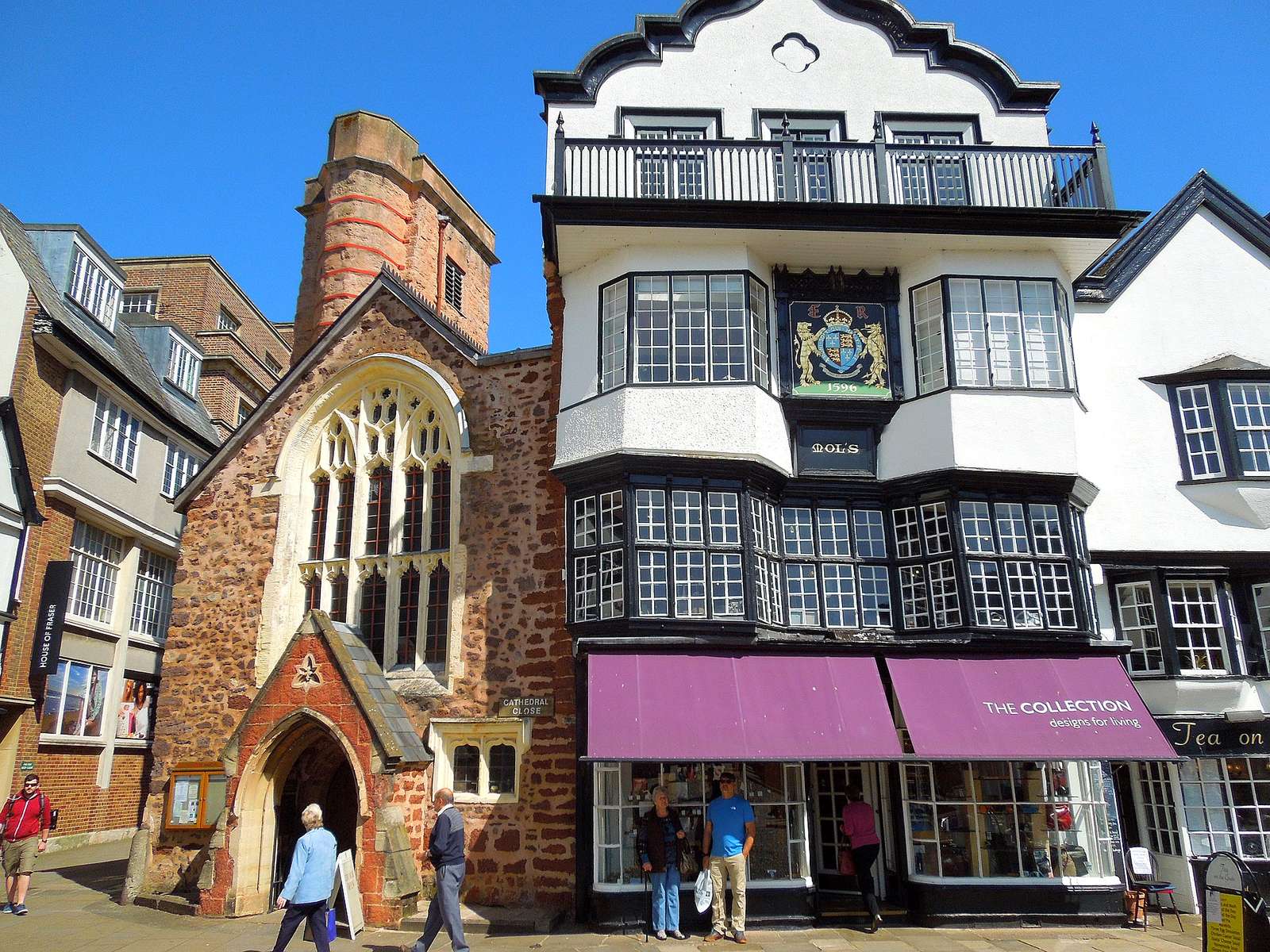 Exeter - historyczne miasto w Anglii puzzle online
