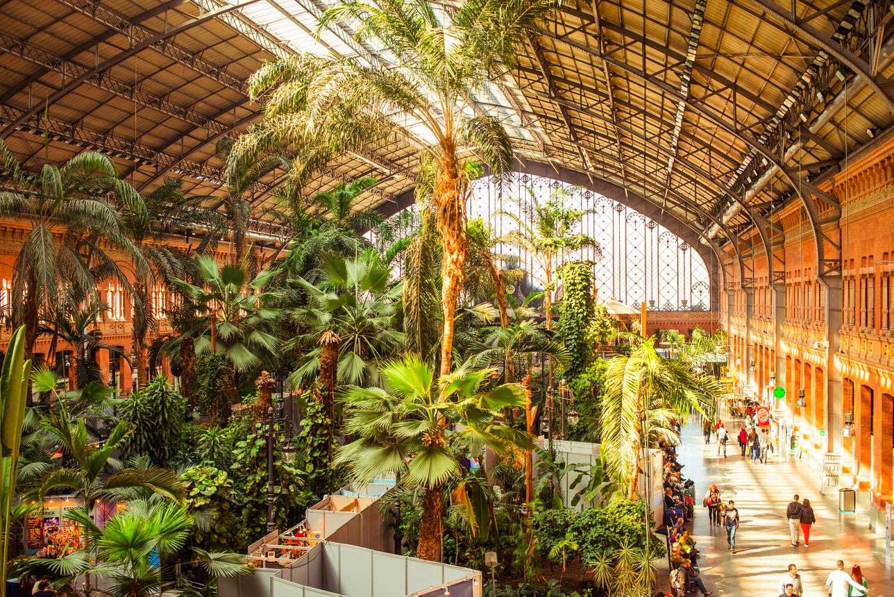 Stacja kolejowa Atocha – Madryt puzzle online