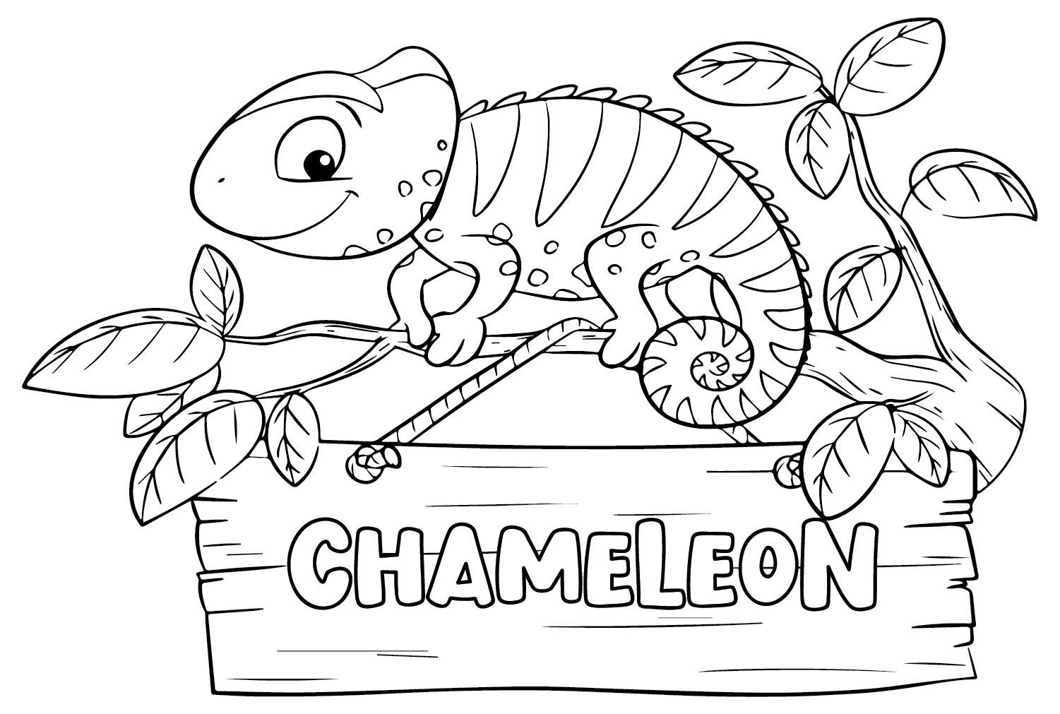 Kameleon puzzle online