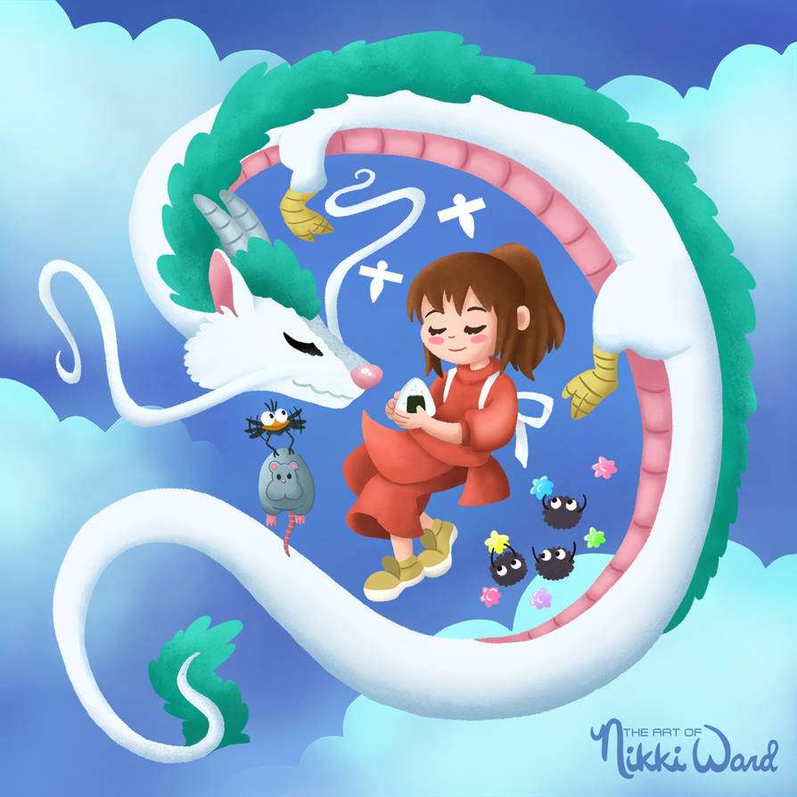 Spirited Away: Duch rzeki puzzle online