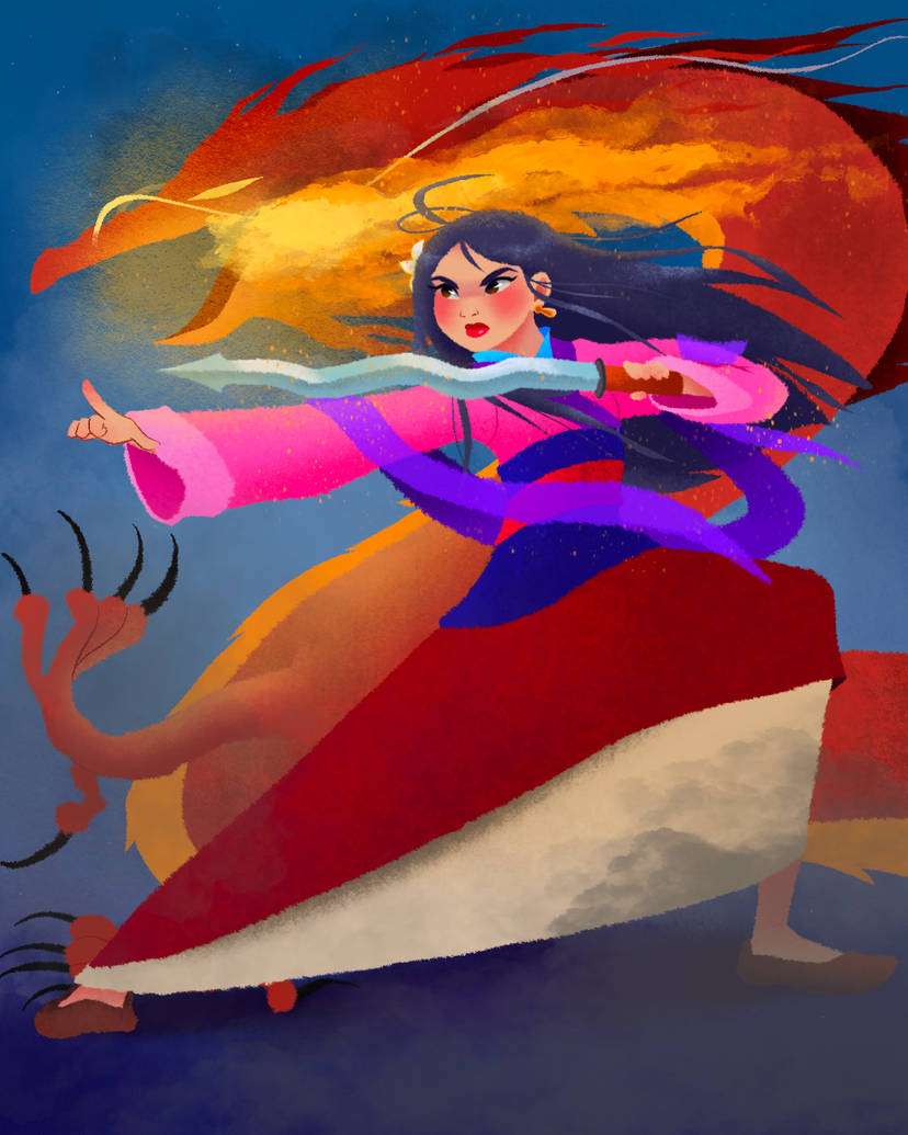 Wojownik Mulan puzzle online