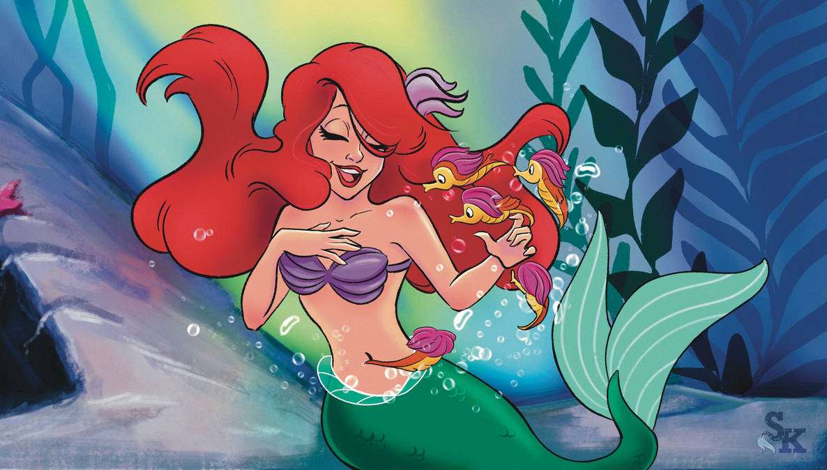 Ariel: Pod morzem puzzle online