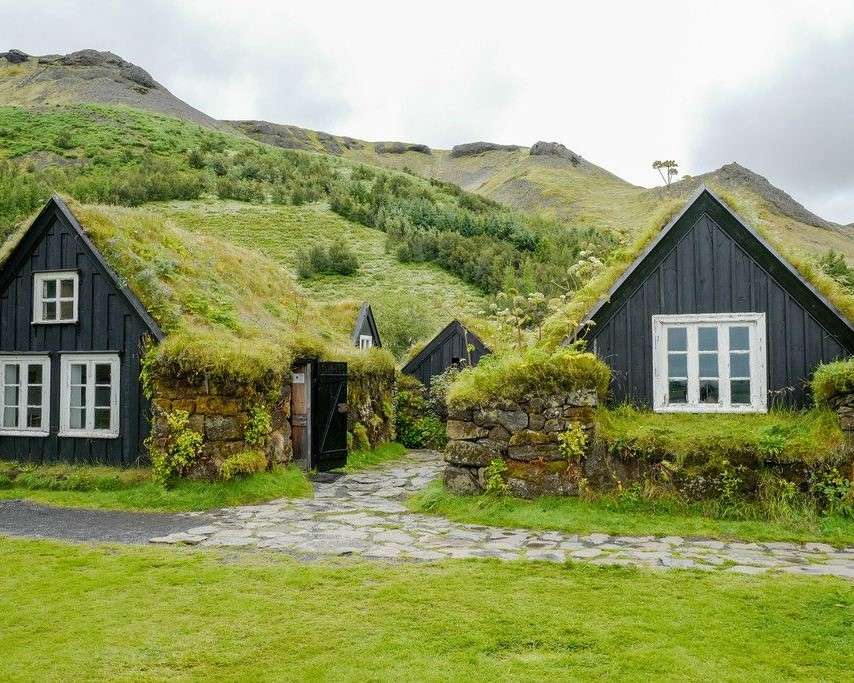 Muzealne domy w Skandynawii puzzle online