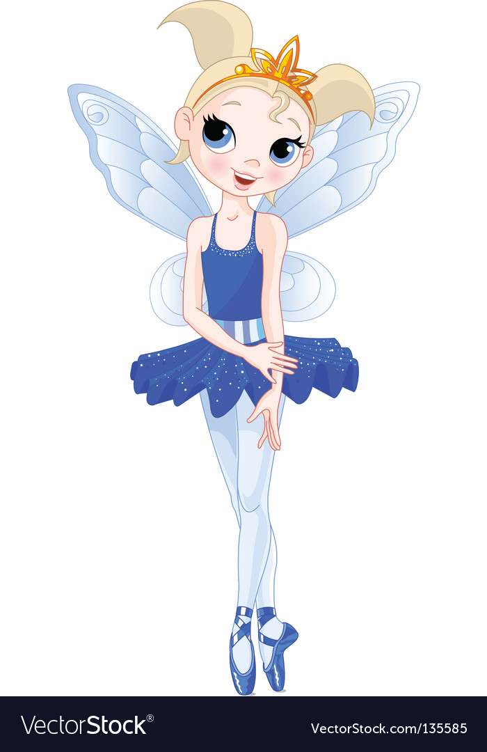 Fairy ballerinas vector image puzzle online