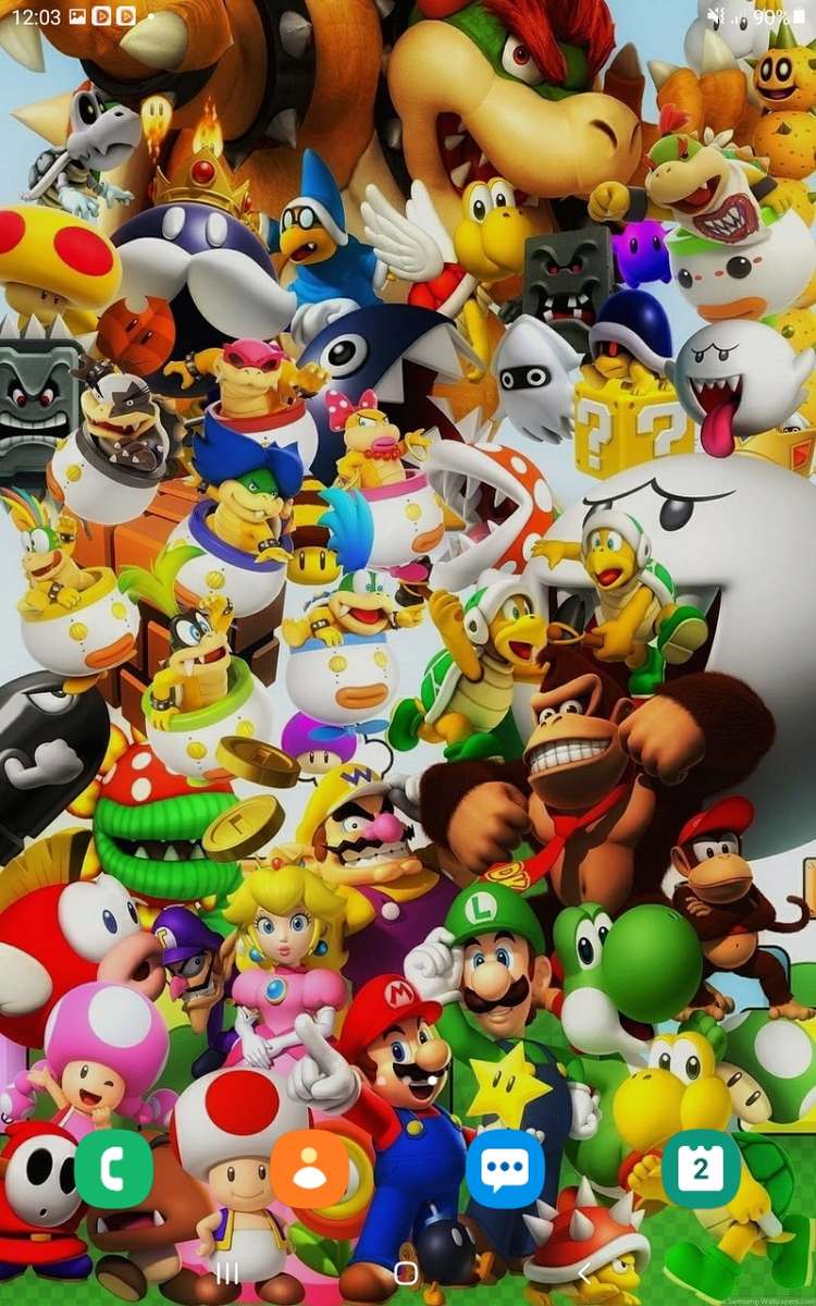 Mario oraz jego przyjaciele i wrogowie puzzle online