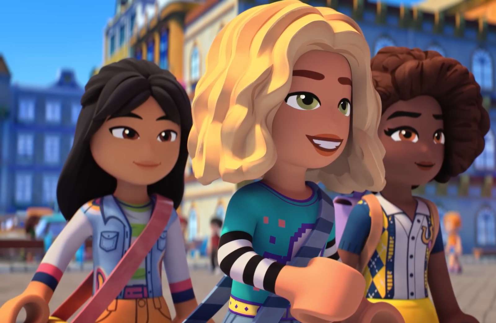 LEGO Friends: Trzy dziewczyny puzzle online