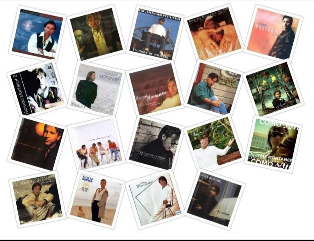 Niektóre albumy Ricardo Montanera puzzle online