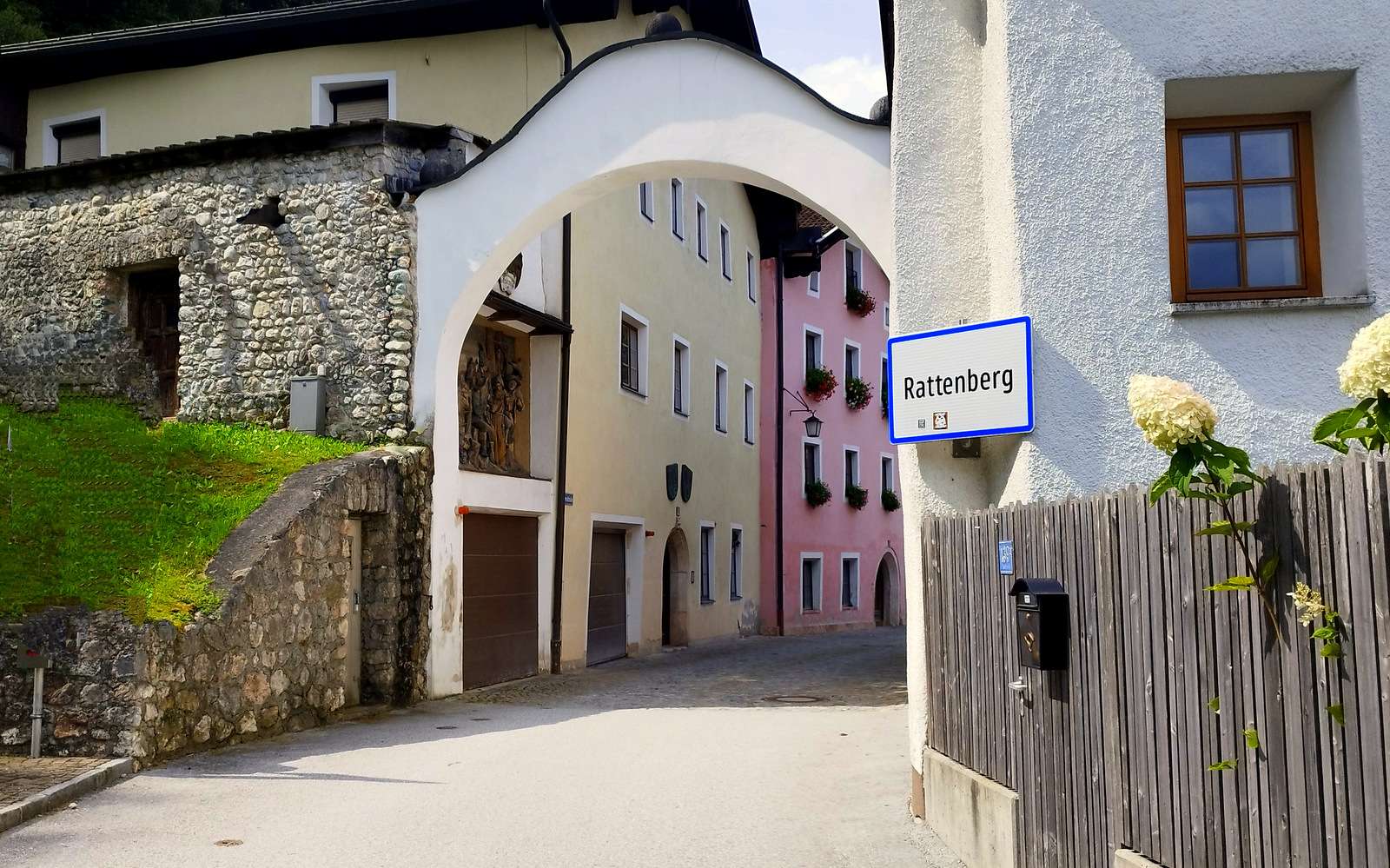 Rattenberg - najmniejsze miasto w Austrii puzzle online