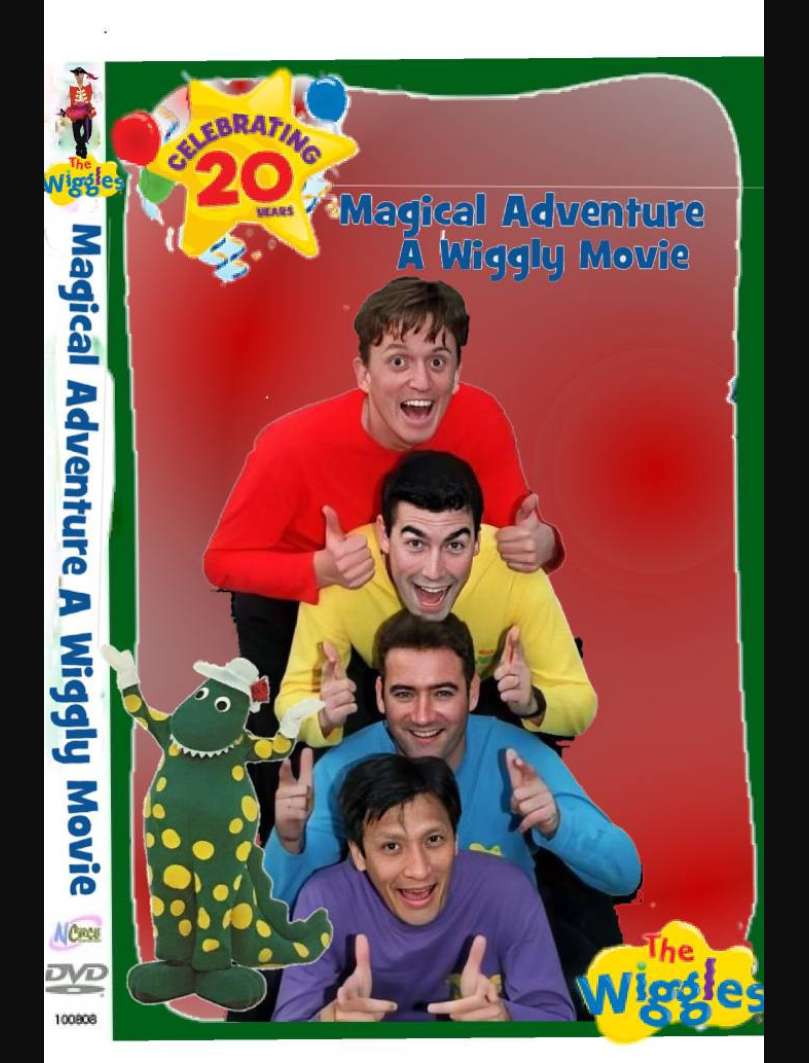 Magiczna przygoda Wiggly film puzzle online