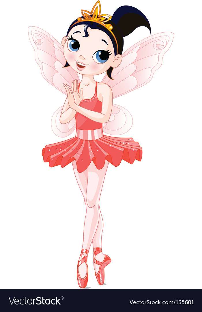 Fairy ballerinas vector image puzzle online