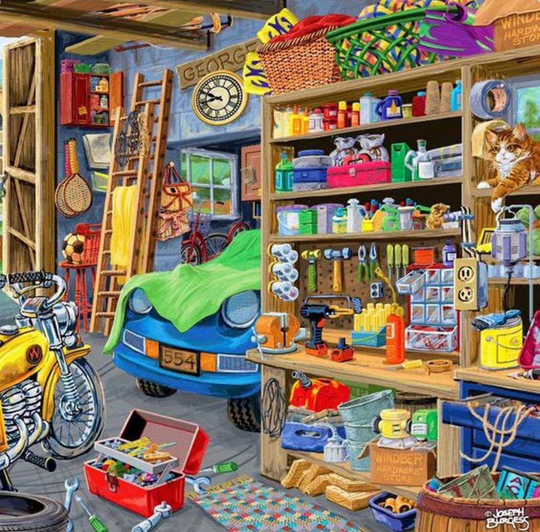 Garaż Jerzego puzzle online