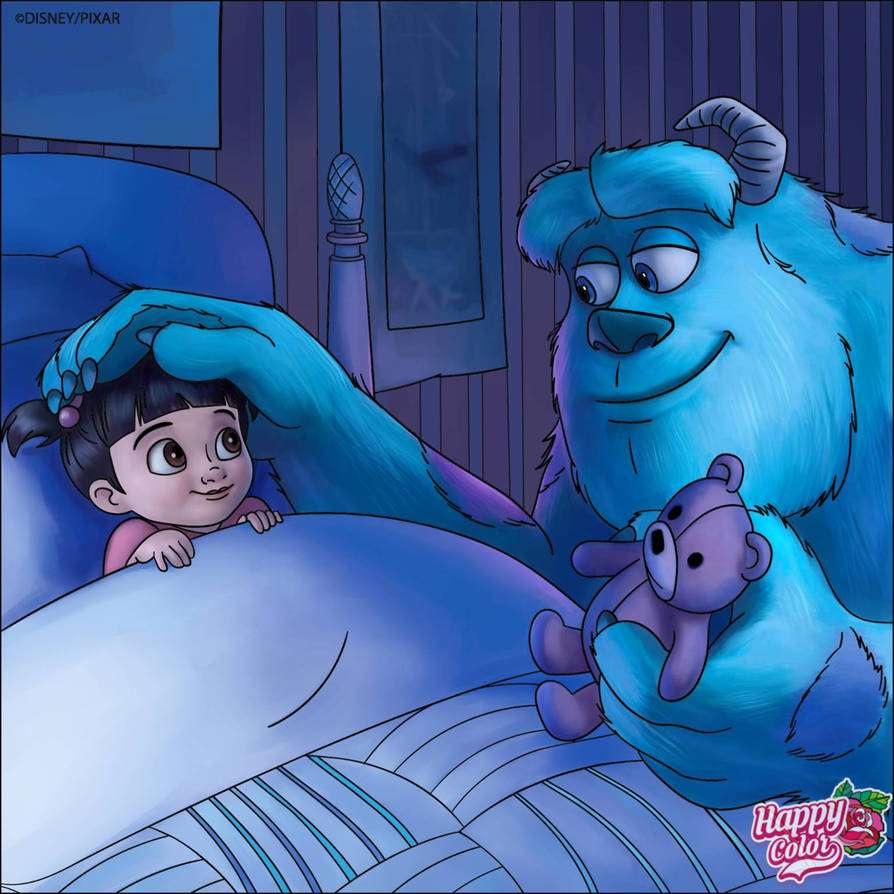 Sulley i Boo puzzle online