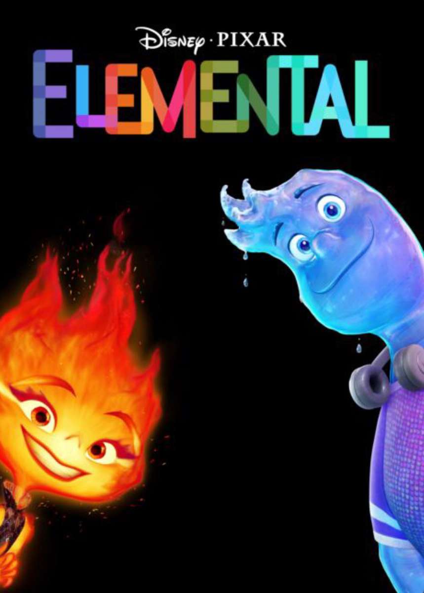 Nowy plakat Elemental (2023). puzzle online