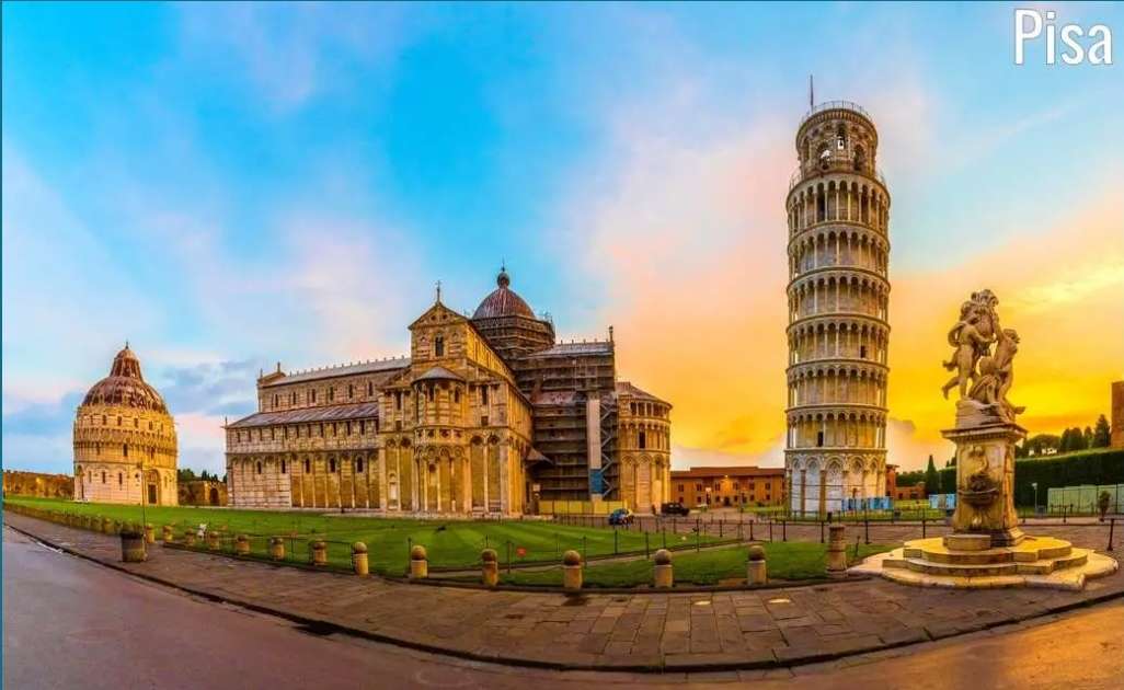Wieża w Pizie. puzzle online