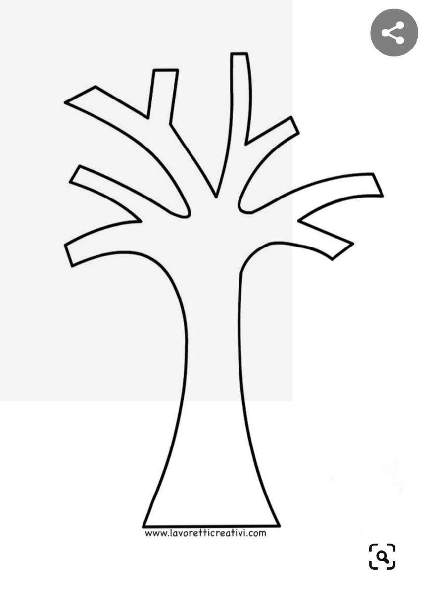 Jesienne drzewo puzzle online